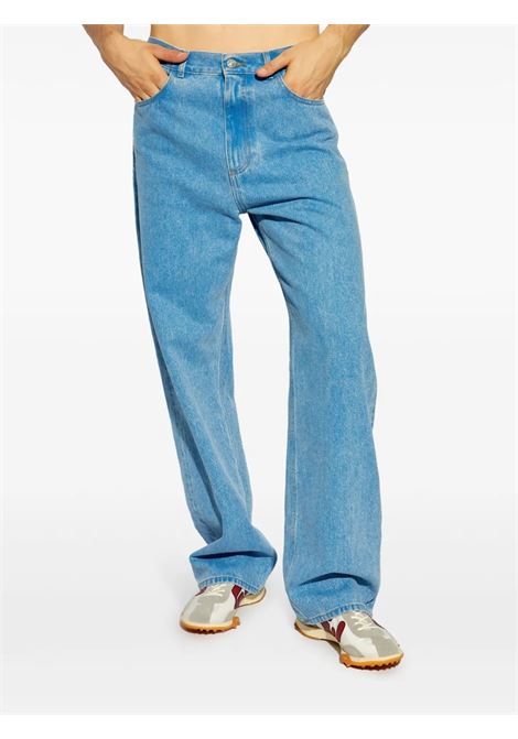 wide leg jeans woman blue MARNI | PUJU0021A2 USCW91BDB44